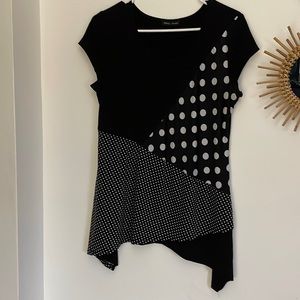 Black summer shirt size s/m